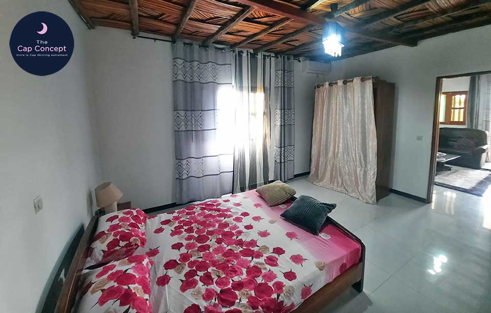 Belle maison à louer Cap Skirring Baie de Boucotte location villa avec piscine et accès rapide à la plage idéal pour les vacances en Casamance