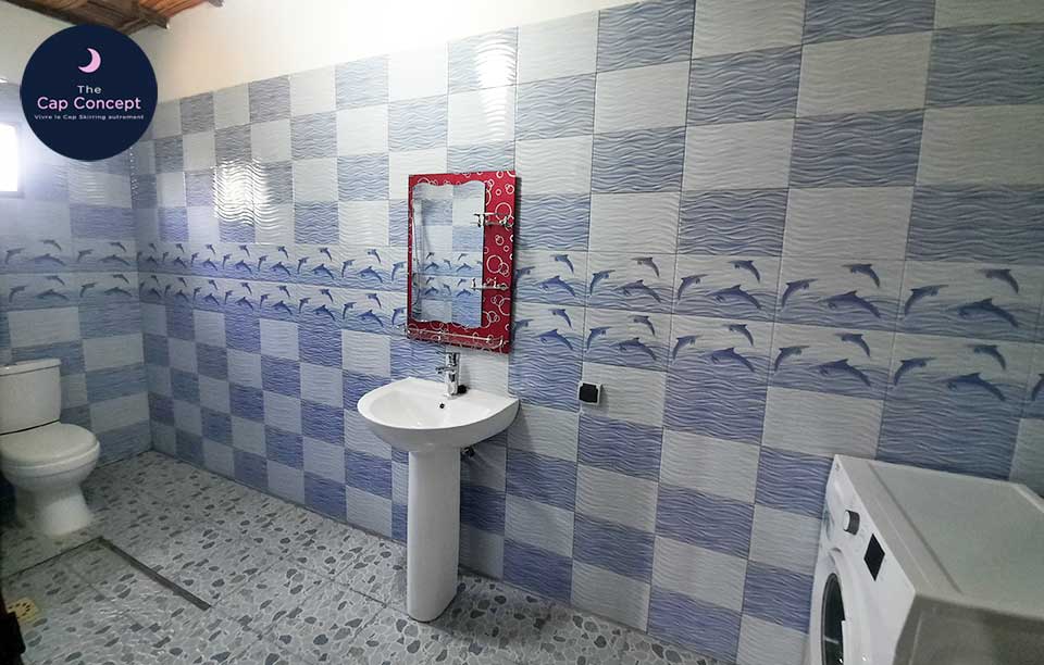 Belle maison à louer Cap Skirring Baie de Boucotte location villa avec piscine et accès rapide à la plage idéal pour les vacances en Casamance